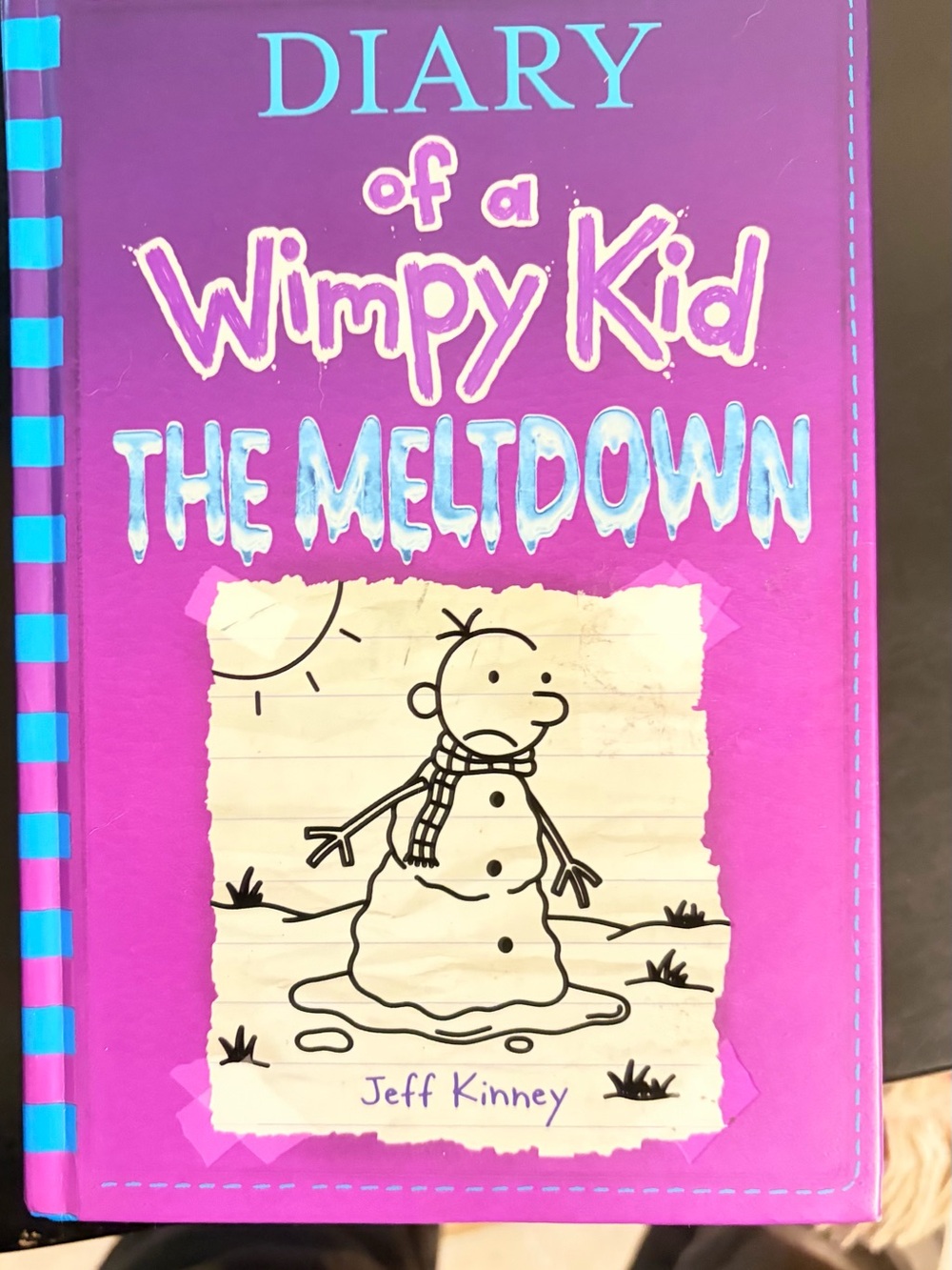 Diary of a Wimpy Kid: The Meltdown - Pink Hardcover Kids Book
